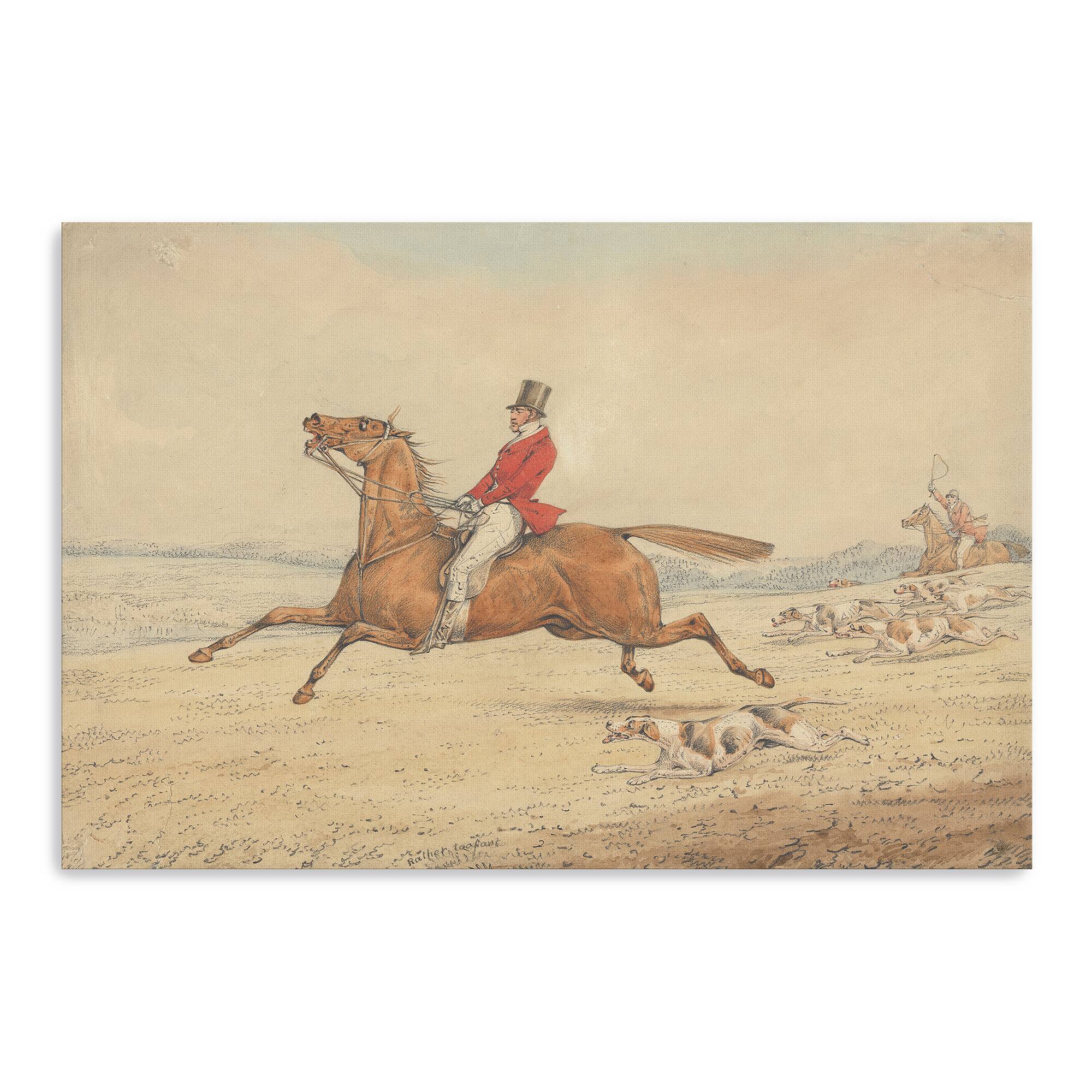 Lumaprints Rather Too Fast Canvas Giclée Art